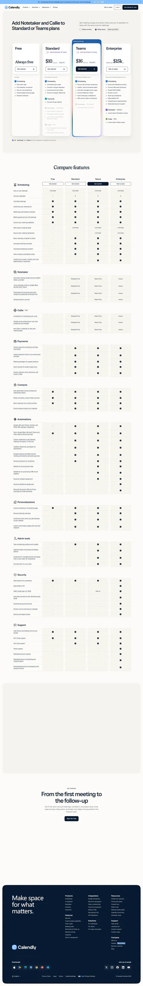calendly.com/pricing yearly view (2026-09-04 re-sweep, zero drift)